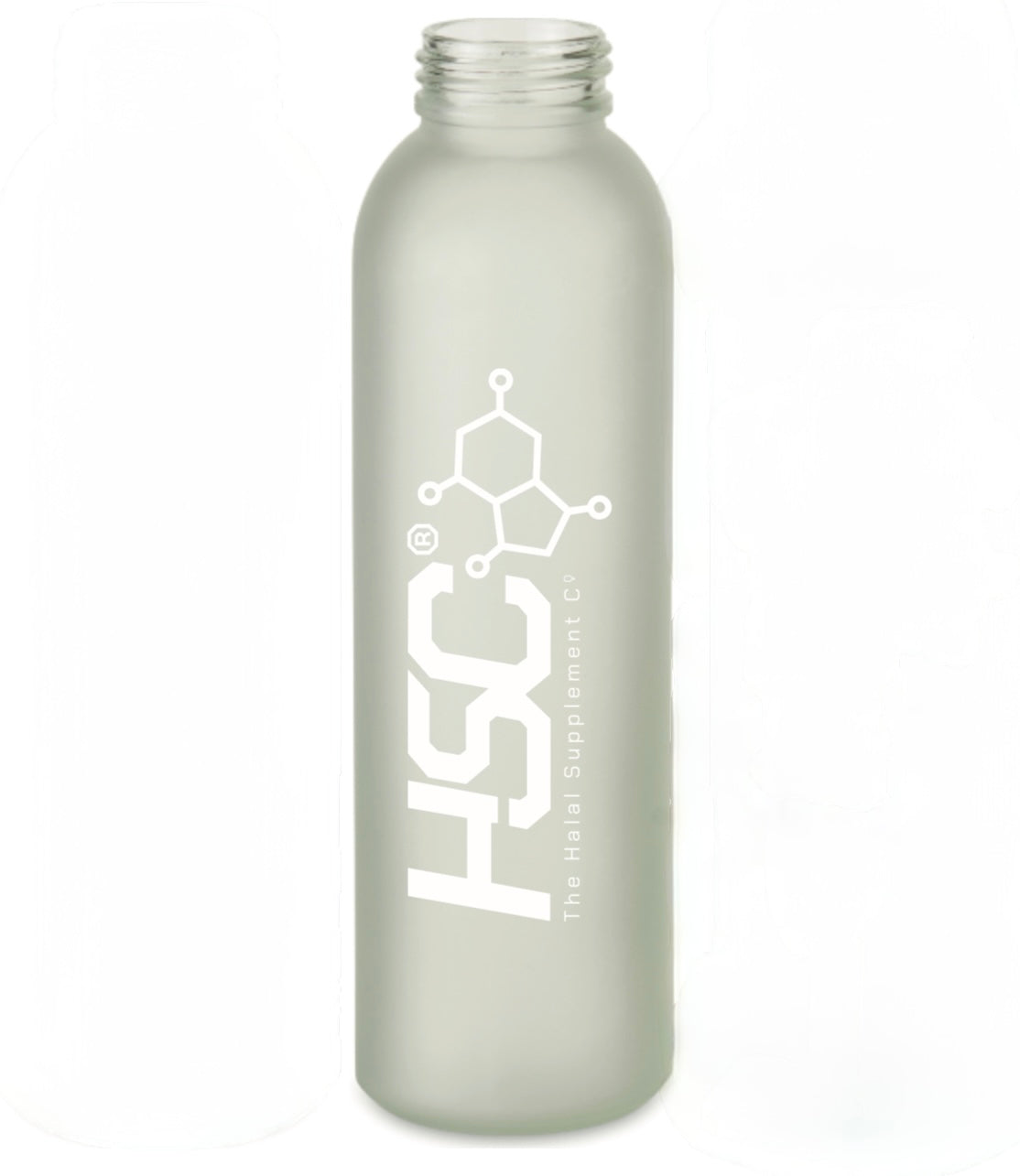 HSC 500ml Frosted Glass Bottle